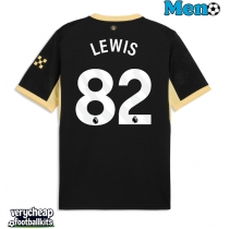 Manchester City Rico Lewis #82 Replica Away Shirt 2026-27 Short Sleeve